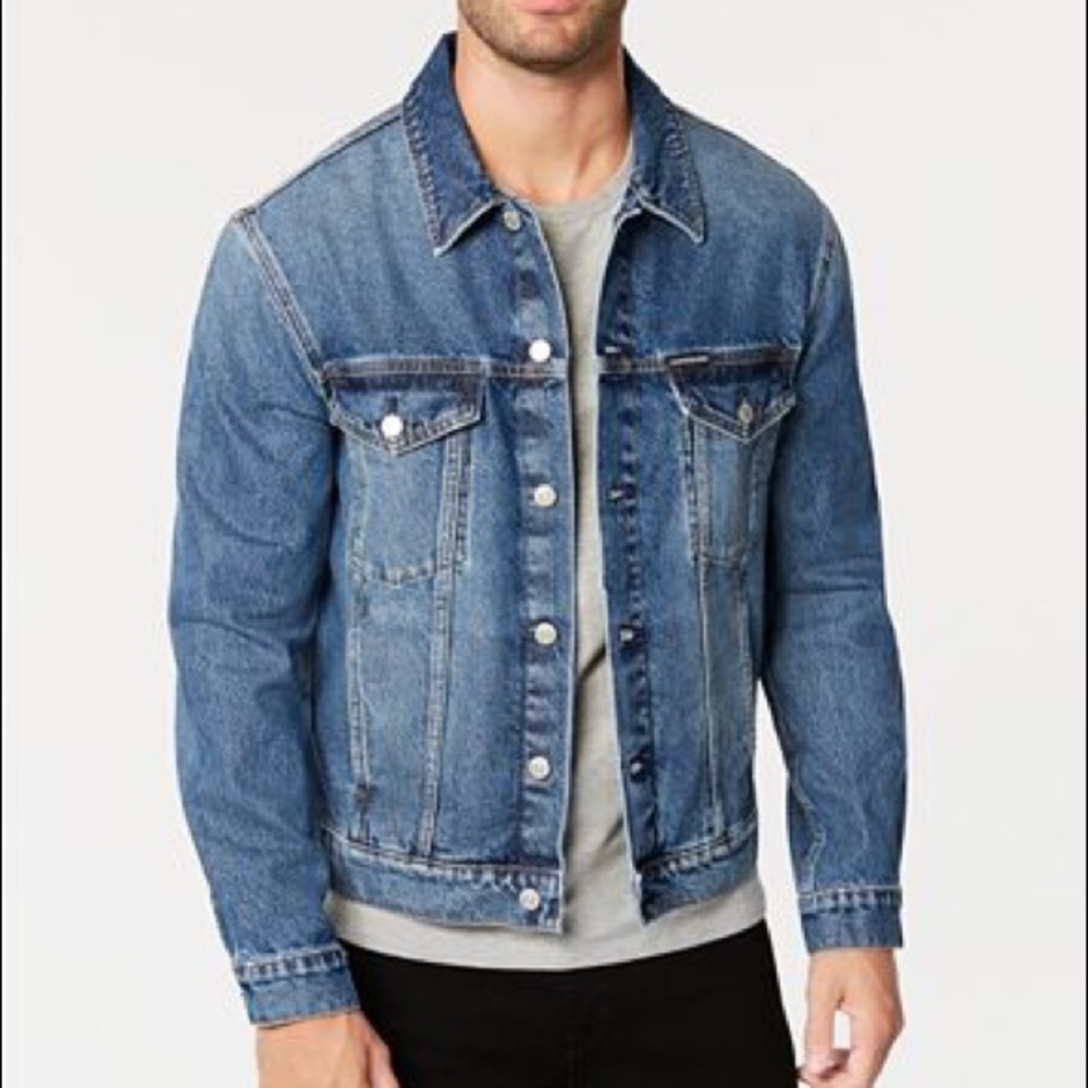 Calvin Klein Mens Jean Jacket